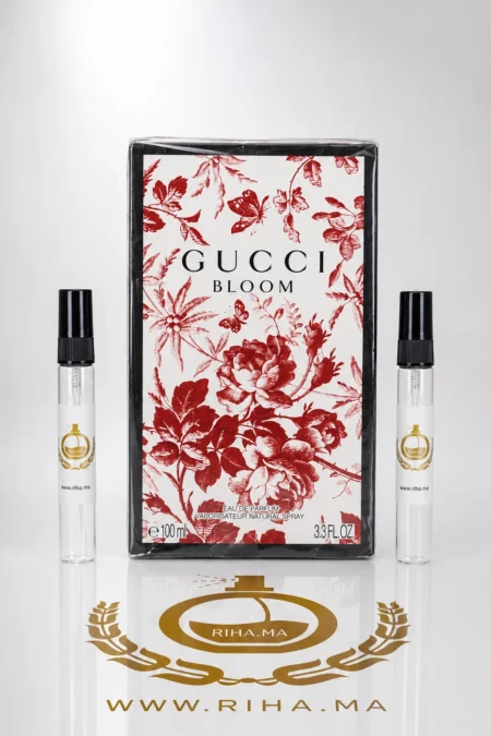 Décantage gucci bloom eau de parfum original flacon floral femme
