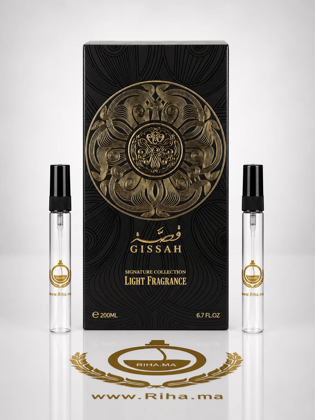 Decantage Hudson Valley Gissah قصة Eau de Parfum Authentic Flacon de décantage Hudson Valley Gissah parfum oriental