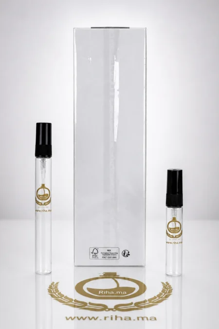 Décantage kenzo homme eau de parfum flacon original sur fond blanc épuré — vue 2