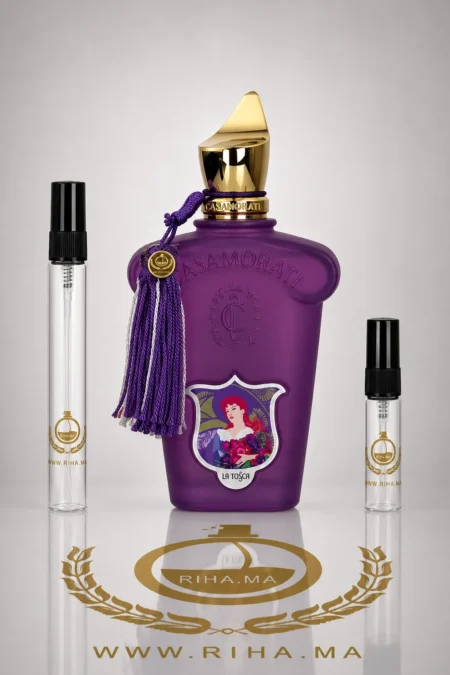 decantage la tosca xerjoff — Flacon de décantage La Tosca Xerjoff pour femme, format 10ml