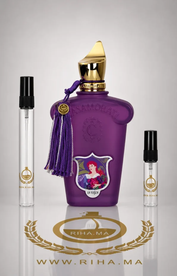 decantage la tosca xerjoff — Flacon de décantage La Tosca Xerjoff pour femme, format 10ml
