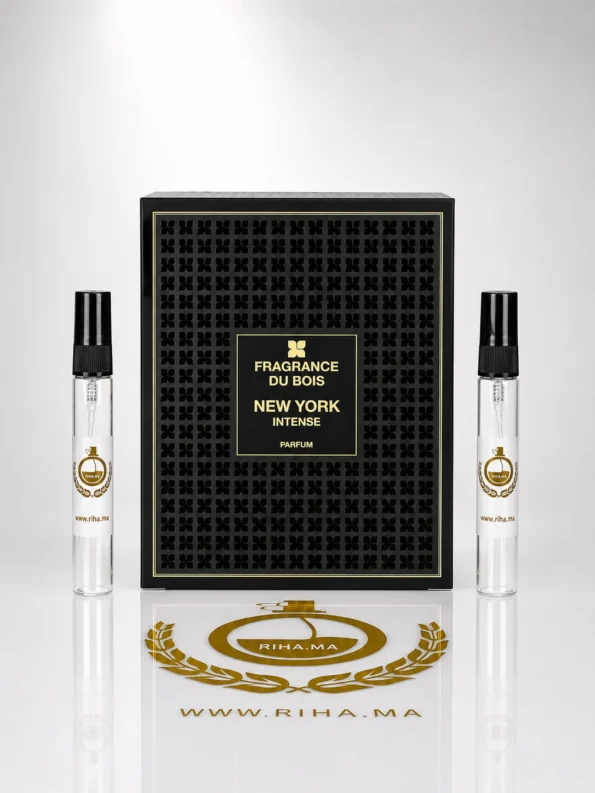 Flacon décantage new york intense Fragrance Du Bois parfum homme