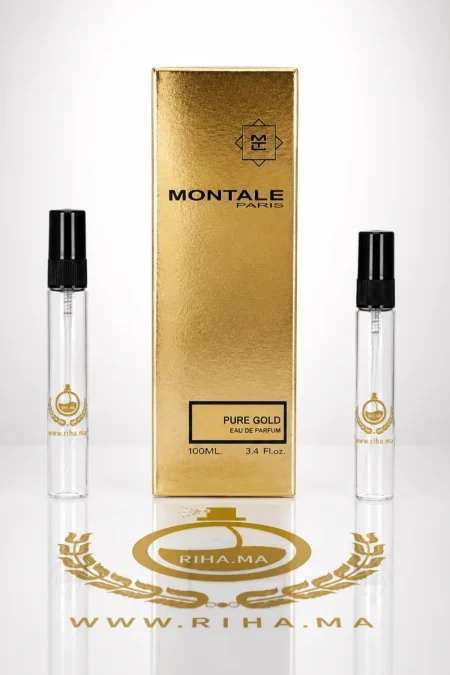 decantage pure gold montale — Décantage Pure Gold Montale flacon de parfum féminin