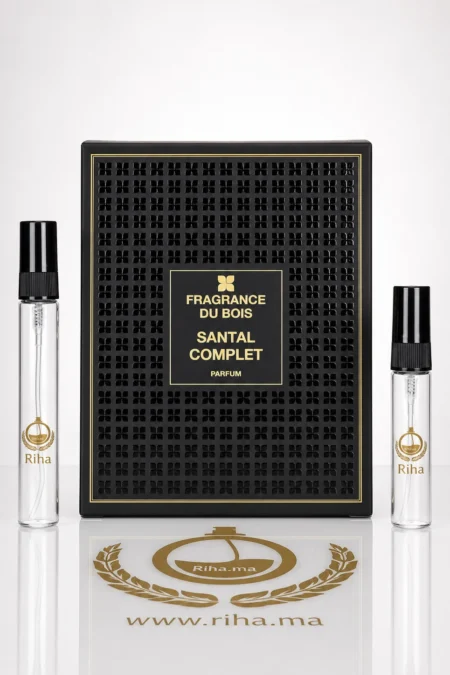 Flacon décantage santal complet fragrance du bois parfum femme