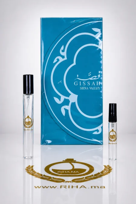 Flacon décantage Siena Valley Gissah Eau de Parfum original Maroc