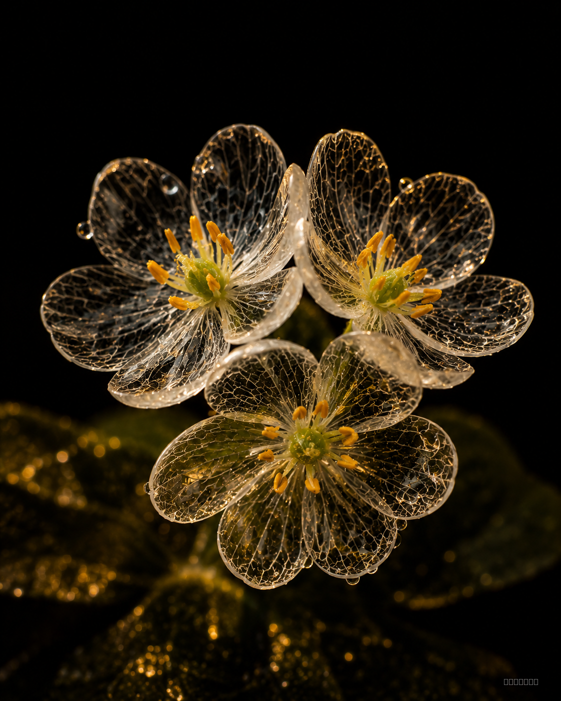 Fleur squelette