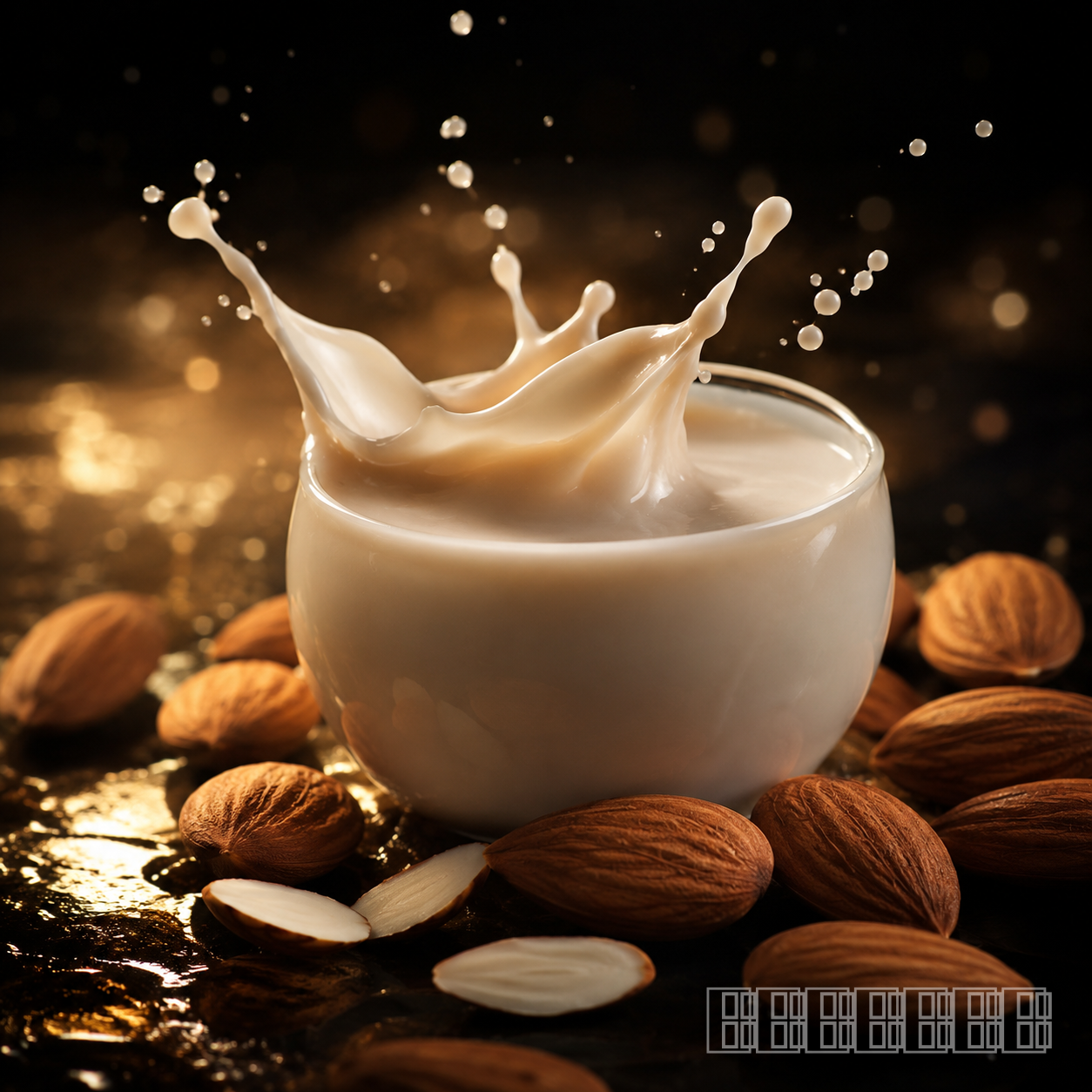 Lait d'amande