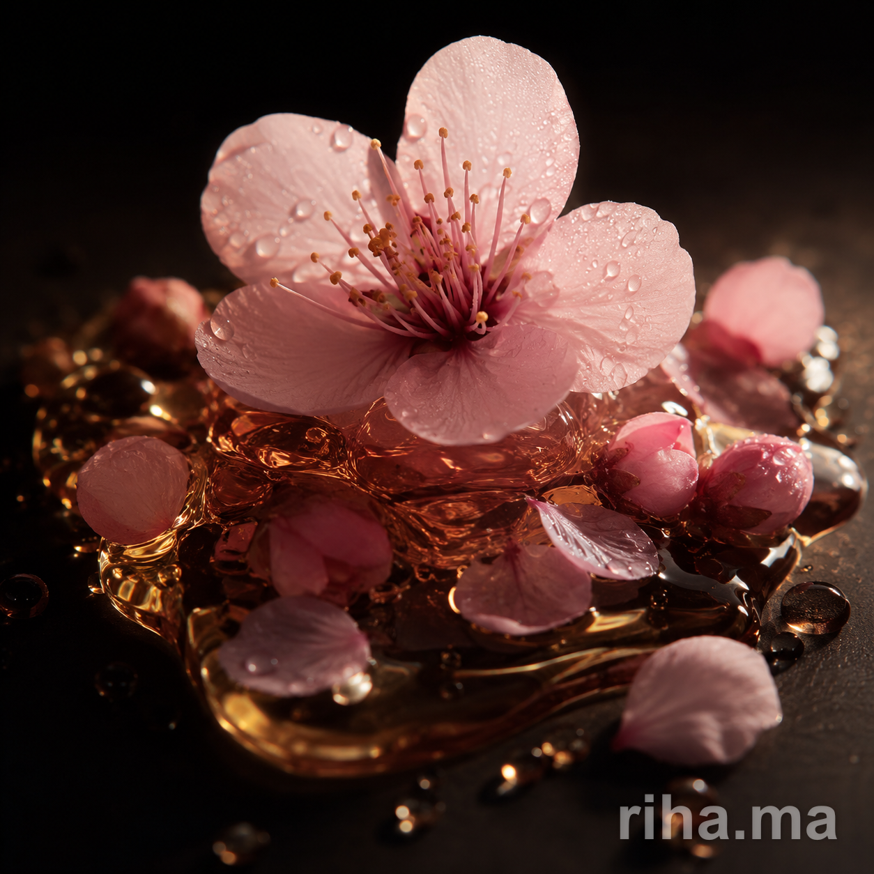 Nectar de fleur de cerisier