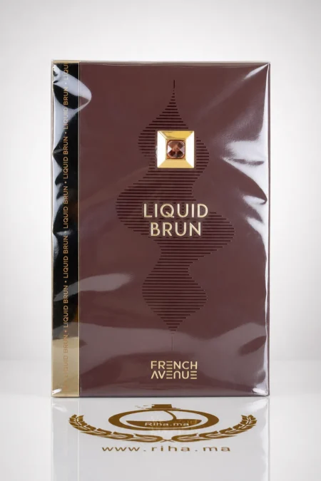 Flacon de Liquid Brun French Avenue parfum boisé pour homme
