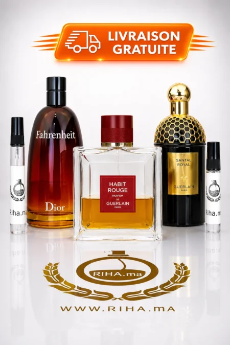 Pack decantage promo homme avec trois flacons de parfum authentiques