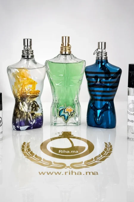Pack decantage promo de 3 parfums Jean-Paul Gaultier en flacons de décantage