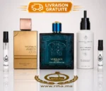 Pack Decantage Promo Homme –Versace Eros Edp +Al Haramain Amber Oud Edp + Bois Impérial by Quentin Bisch Edp Authentic