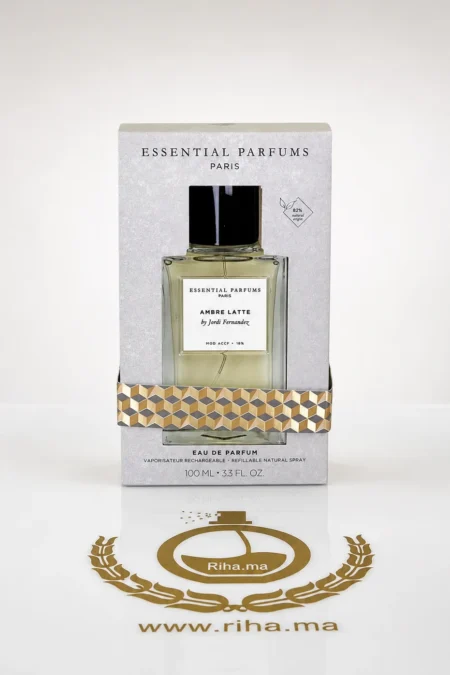 Ambre Latte – Essential Parfums par Jordi Fernández – Eau de Parfum Unisexe — parfum de luxe au Maroc