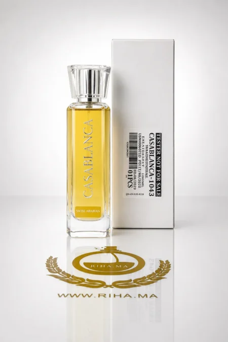 Flacon tester casablanca swiss arabian eau de parfum femme 100ml