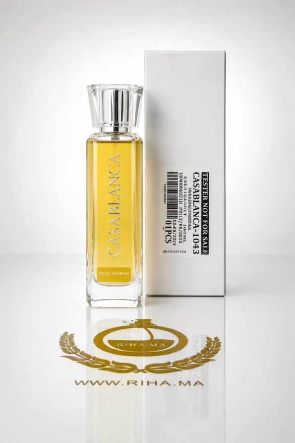 Flacon tester casablanca swiss arabian eau de parfum femme 100ml