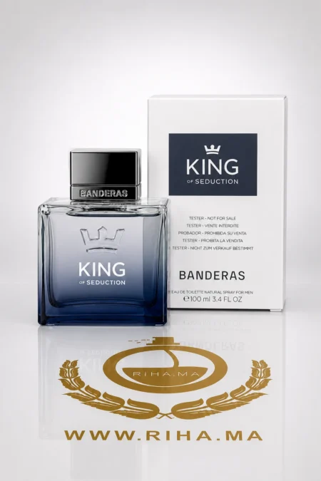 Flacon tester king of seduction Antonio Banderas EDT 100ml authentique