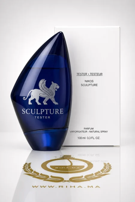 Décantage nikos sculpture parfum homme 100 ml flacon original