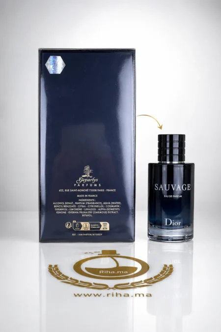 Flacon de parfum Yes I Am The King Le Parfum 100ml Geparlys sur fond noir — vue 2