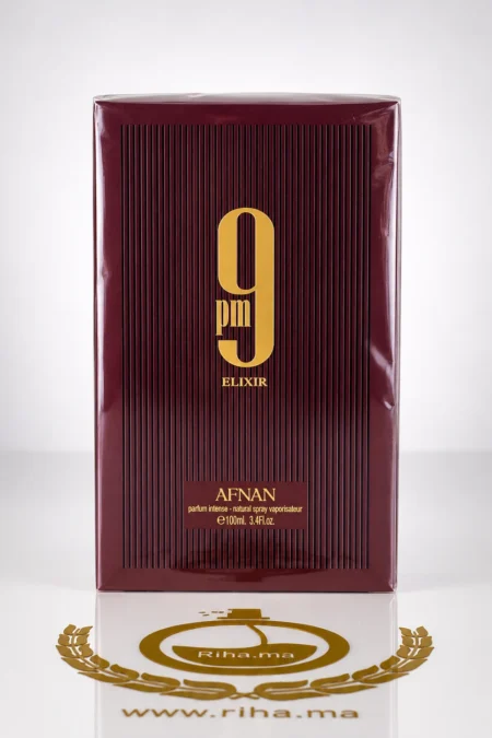 Flacon de parfum 9pm elixir afnan pour homme