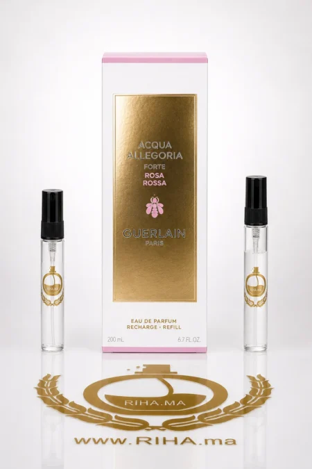 aqua allegoria forte décantage — Flacon de décantage aqua allegoria forte rosa rossa guerlain — vue 2