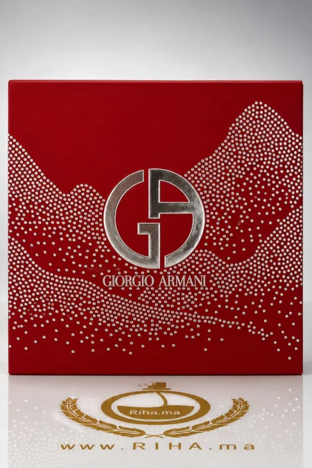 Coffret acqua di Giò Profondo Giorgio Armani flacon bleu profond