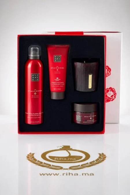 Coffret rituals the avec mousse de douche et bougie parfumée