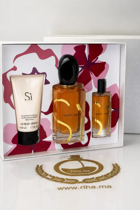 Coffret si Eau de Parfum Intense Giorgio Armani pour femme