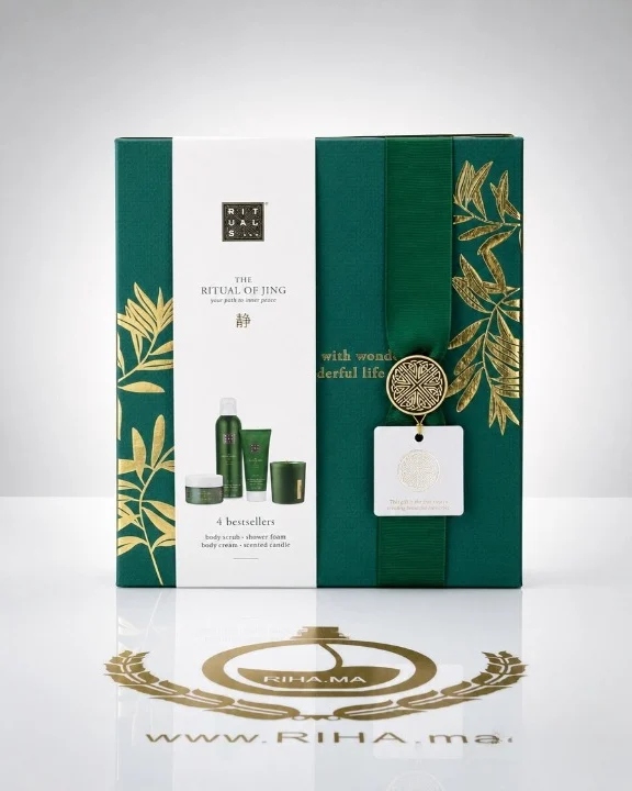 COFFRET THE RITUAL OF JING Coffret the ritual of Jing avec gel douche, crème et bougie parfumée