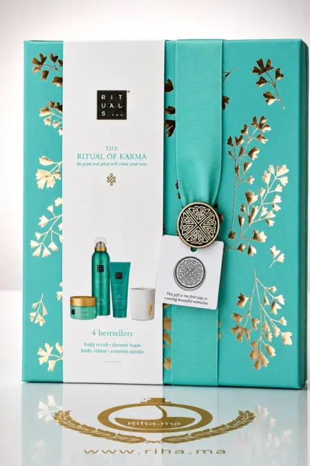 Coffret The Ritual of Karma avec flacons et bougie parfumée