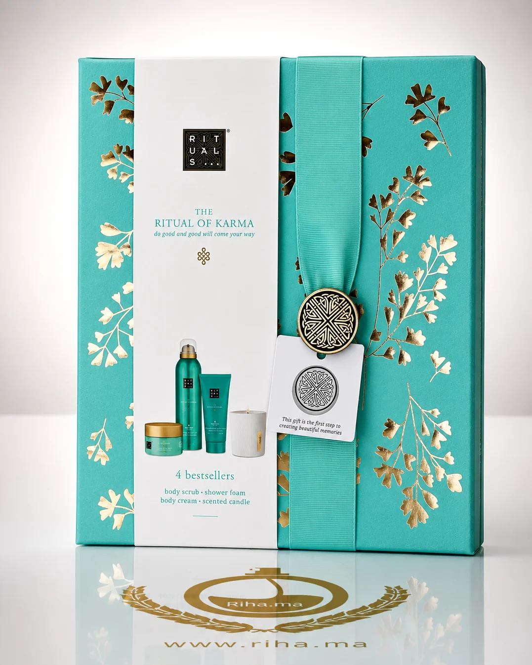 Coffret The Ritual of Karma Coffret The Ritual of Karma avec flacons et bougie parfumée