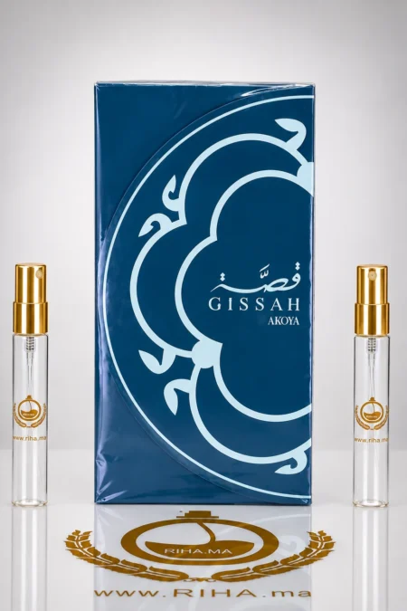 decantage akoya gissah — Flacon de décantage akoya gissah avec notes orientales