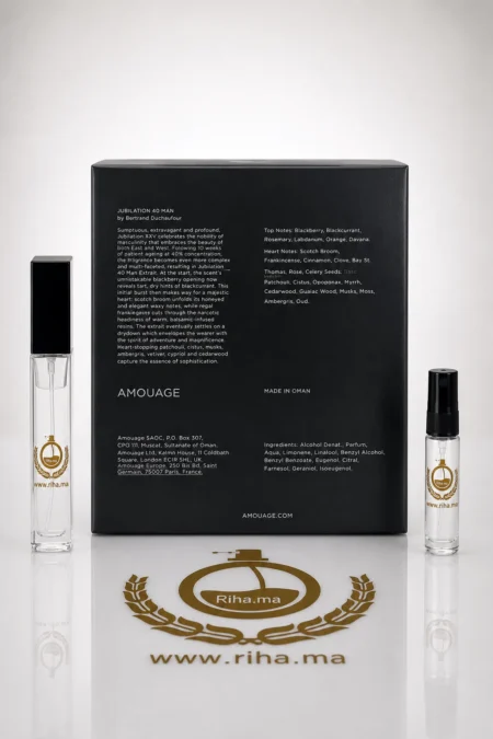 Riha.ma | Vente de Parfum Original Au Maroc Pour Homme Et Femme 28 decantage amouage jubilation — Flacon de décantage amouage jubilation 40 homme avec vaporisateur — vue 2