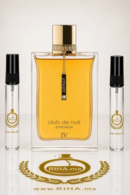 Flacon de decantage club de nuit precieux iv armaf extrait de parfum