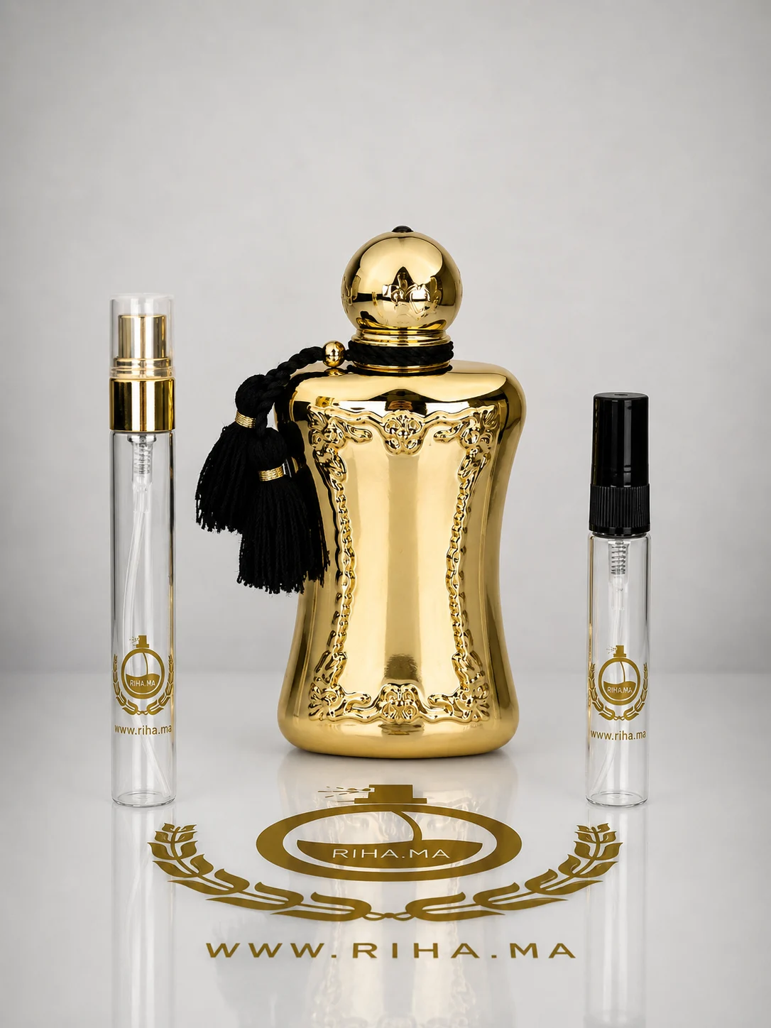 decantage Darcy Parfums de Marly Eau De Parfum pour femme 75ml decantage darcy parfums de marly — Flacon de décantage Darcy Parfums de Marly avec fleurs