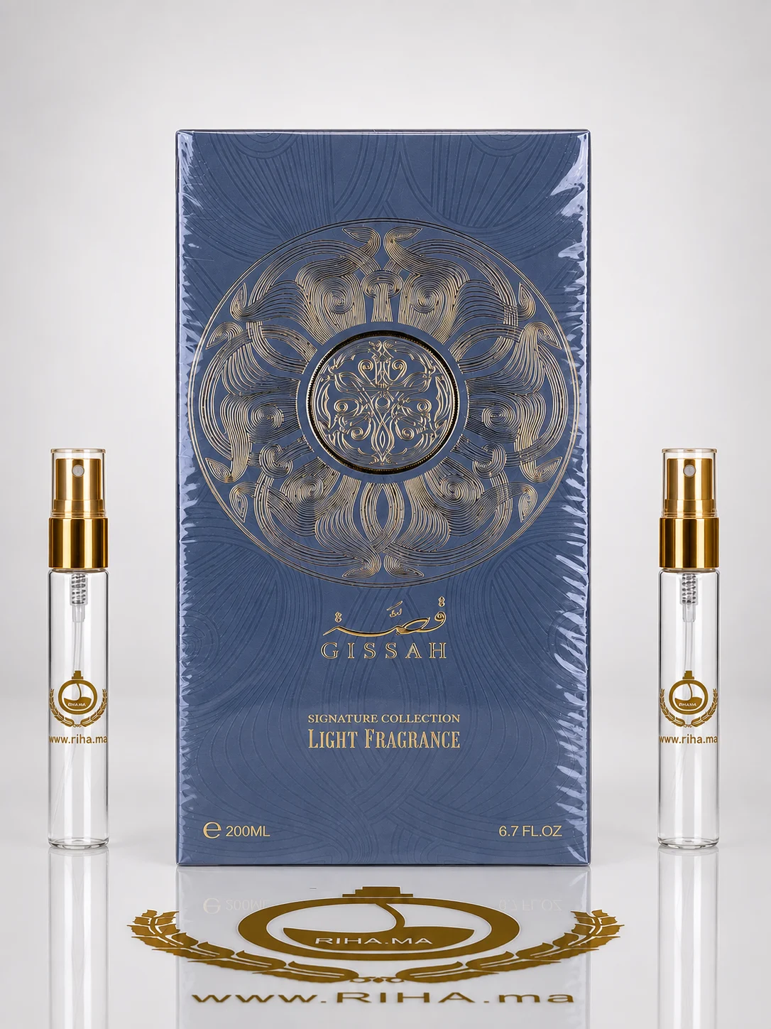 Decantage Imperial Valley Gissah Parfum Eau de Parfum 200 ML Authentic decantage imperial valley gissah — Flacon de décantage Imperial Valley Gissah avec notes orientales