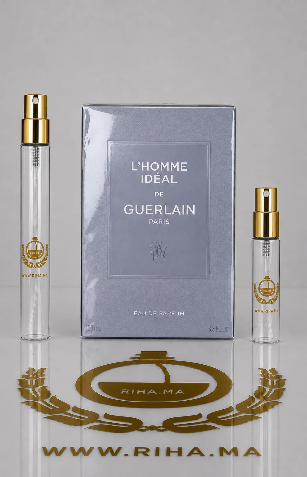 Decantage L'Homme Idéal L'Intense Guerlain Pour Homme Authentic decantage lhomme ideal lintense guerlain — Flacon de décantage lhomme ideal lintense guerlain avec notes orientales