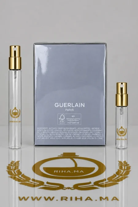 decantage lhomme ideal lintense guerlain — Flacon de décantage lhomme ideal lintense guerlain avec notes orientales — vue 2
