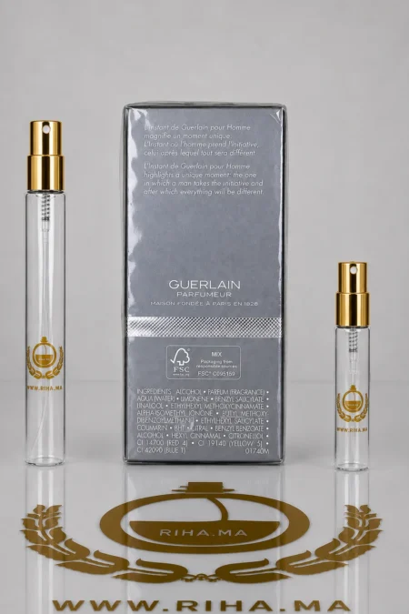 decantage linstant de guerlain — Flacon de décantage L'Instant de Guerlain avec notes orientales — vue 2