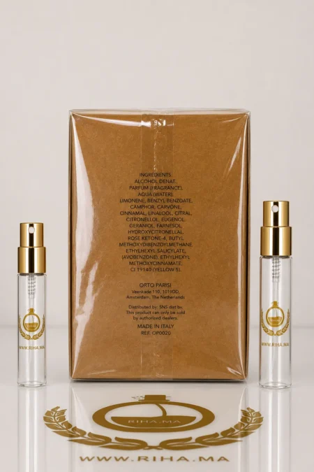 decantage stercus orto parisi — Flacon de décantage Stercus Orto Parisi, parfum boisé pour homme — vue 2