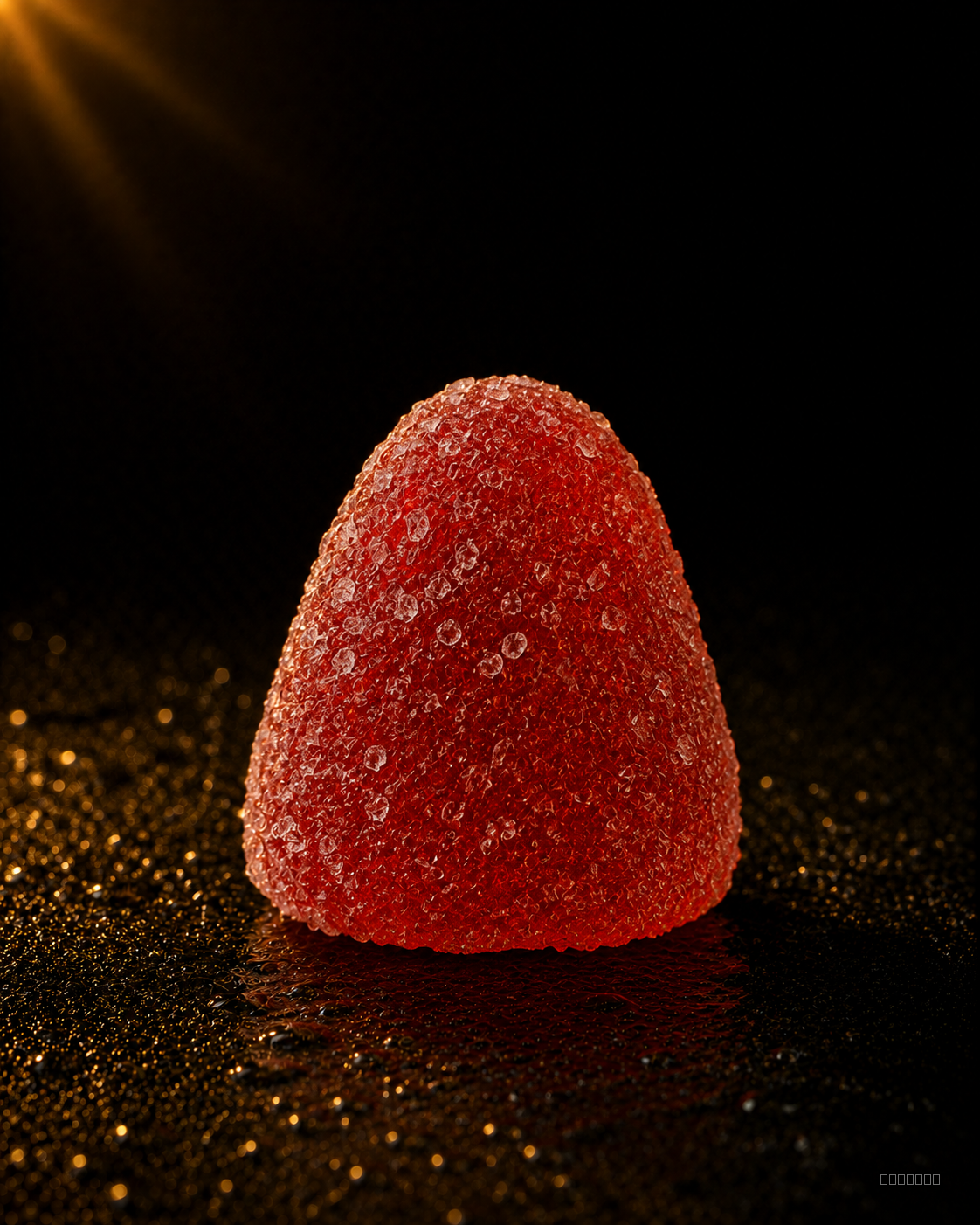 Bonbon pétillant à la fraise