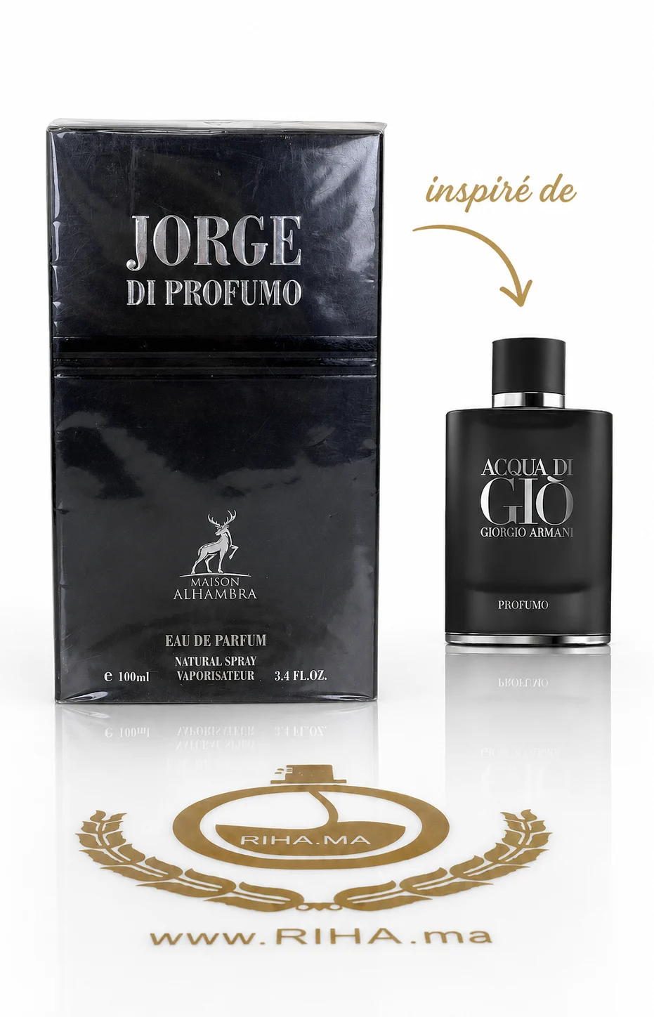 Jorge di Profumo Maison Alhambra pour homme Flacon de Jorge di Profumo Maison Alhambra pour homme