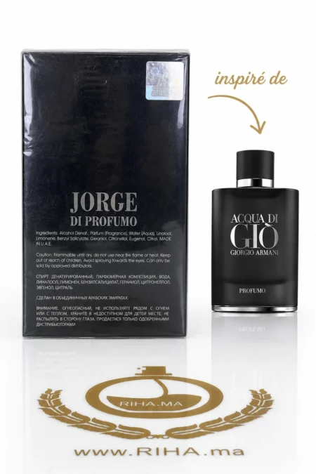 Riha.ma | Vente de Parfum Original Au Maroc Pour Homme Et Femme 36 Flacon de Jorge di Profumo Maison Alhambra pour homme — vue 2