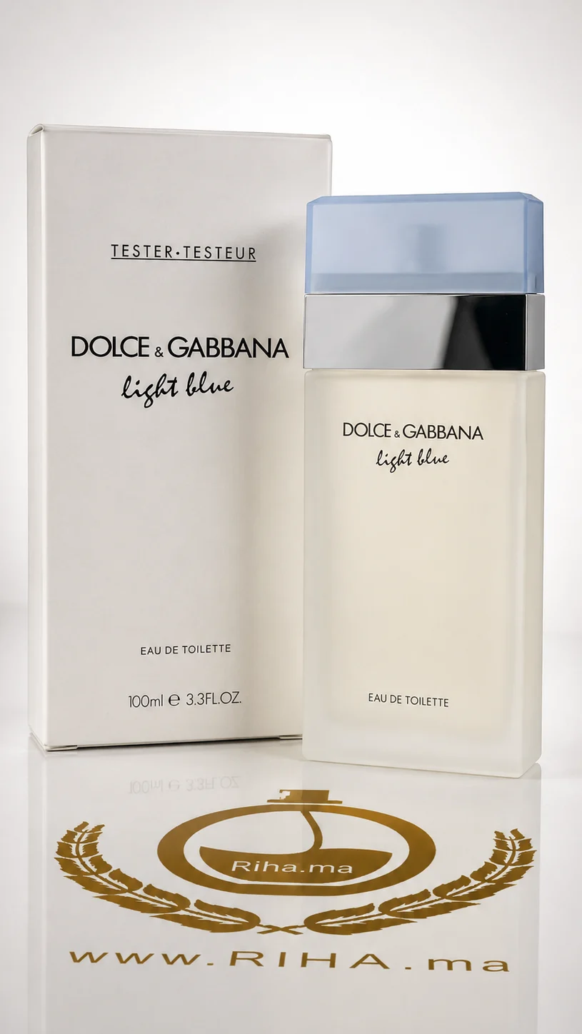 LIGHT BLUE - DOLCE & GABBANA Flacon de parfum light blue dolce gabbana avec capuchon bleu