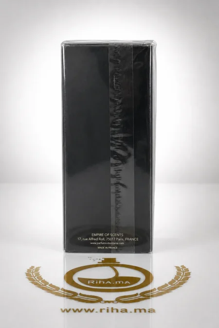 Flacon de parfum Montana black edition noir et élégant — vue 2