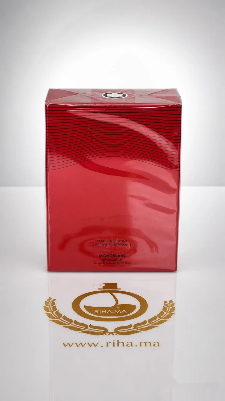 Montblanc Legend Red Eau de Parfum 100ml — photo 2 Flacon de parfum Montblanc Legend Red sur fond élégant — vue 2