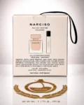 Narciso Rodriguez Eau De Parfum Poudrée 90ml Et 10ml Coffre Cadeau Pour Femme