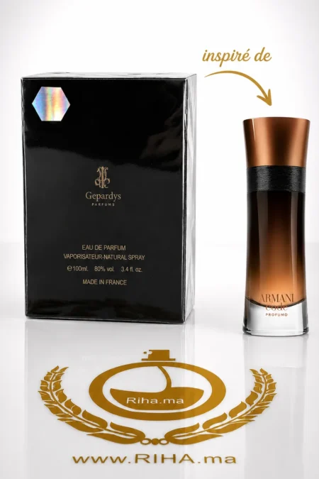 Flacon de parfum noir dorient evody boisé épicé — vue 2