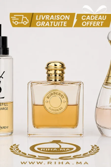pack décantage — Pack decantage femme avec flacons de parfum YSL, Burberry et Dior