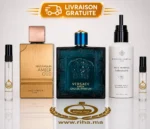 Pack Decantage Promo Homme –Versace Eros Edp +Al Haramain Amber Oud Edp + Bois Impérial by Quentin Bisch Edp Authentic