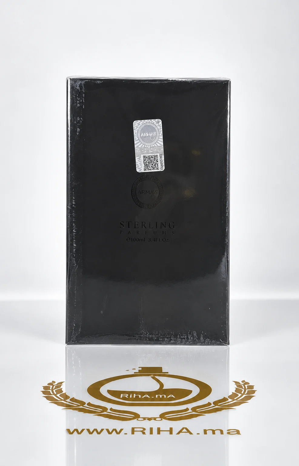 Private Key Club de nuit Armaf Eau de parfum — photo 2 Flacon de parfum Private Key Club de nuit Armaf sur fond sombre — vue 2